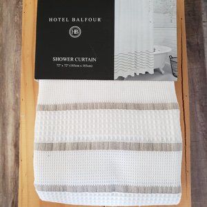 Hotel Balfour Shower Curtain. Brand New.